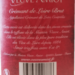 Crémant de loire Brut étiquette