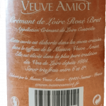 Crémant de Loire Rosé brut étiquette