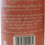 Crémant de Loire Rosé sec étiquette