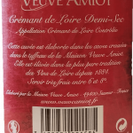 Crémant de Loire demi sec Demi étiquette